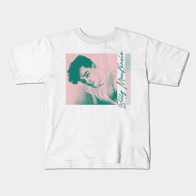 Billy MacKenzie //// 80s Aesthetic Fan Art Design Kids T-Shirt by unknown_pleasures